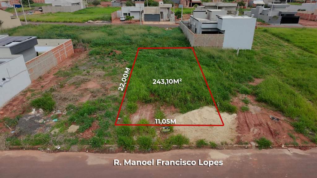 Terreno, 243 m² - Foto 2