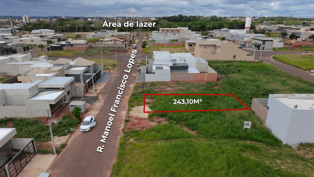 Terreno, 243 m² - Foto 1